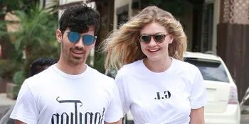 Dikabarkan Nikah Lari, Joe Jonas-Gigi Hadid Ciuman di Depan Umum