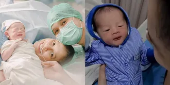 7 Potret Perdana Anak Kedua Bunga Jelitha yang Ganteng Banget, Namanya Punya Makna Indah