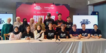 Dimas Seto dan Dhini Aminarti Gelar Run for Humanity, Kombinasikan Olahraga dan Donasi untuk Palestina