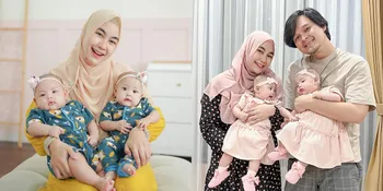 Dinantikan Setelah 4 Tahun Menikah, Ini 7 Potret Anak Kembar Anisa Rahma yang Pipinya Super Gemas - Hasil dari Program Bayi Tabung