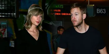 Dinner Romantis, Taylor Swift &#38; Calvin Harris Bergandengan Erat