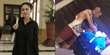 Disebut Idaman, Ini Aksi Suami Selvi Kitty Gendong Anak Sambil Nonton Bola