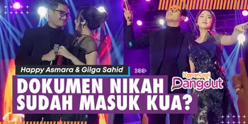 Disebut Menikah Dengan Gilga Sahid di Bulan Ini, Happy Asmara Tak Berani Jawab