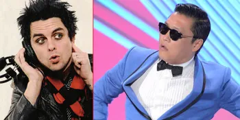 Disindir Vokalis Green Day, PSY Malah Berterima Kasih