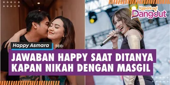 Ditanya Ajik Krisna Kapan Akan Menikah Dengan Gilga Sahid, Happy Asmara: 1-2 Tahun Lagi