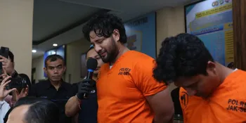 Ditetapkan Sebagai Tersangka - Pakai Baju Tahanan, Ammar Zoni Menangis Minta Maaf Pada Irish Bella