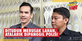 Dituduh Merusak Lahan Milik Dede Tasno, Atalarik Syach: Pagar Roboh Karena Angin