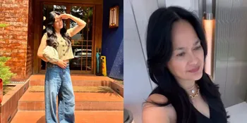 Donna Harun Tetap Cantik dan  Awet Muda di Usia 56 Tahun, Stylish Bak ABG