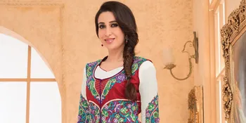 Duduk di Singgasana Megah, Karisma Kapoor Secantik Ratu Bollywood