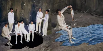 Editan Kocak ARMY, Ubah Foto Teaser BTS 'Map of The Soul: 7' Jadi Mandi Bola Sampai Mancing Ikan!