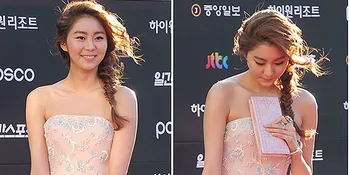 Ekspresi Cute UEE After School Saat Syuting di Cuaca Dingin