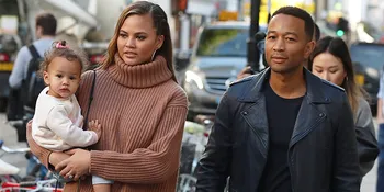 Ekspresi Lucu Anak Chrissy Teigen Saat Dipotret Paparazzi, Bikin Gemas!