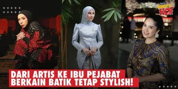 Elegan &#38; Berkelas, Ini 8 Ibu Pejabat Dengan Gaya Batik Paling Curi Perhatian