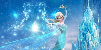 Elsa 'FROZEN' Berlarian di Jalanan Seoul, Nggak Capek Tuh?