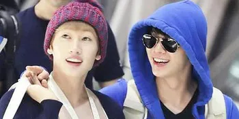 Eunhyuk dan Donghae Beri Salam Tahun Baru di Atas Salju