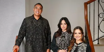 Family Portrait Nia Ramadhani dan Ardie Bakrie, Sosok Mikhayla Makin Cantik Saingi Ibunya
