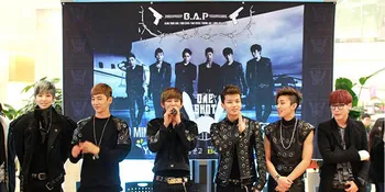 Fan Meeting, B.A.P Temui 1.000 Fans di Bandara