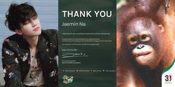 Fans Indonesia Rayakan Ulang Tahun Jaemin NCT Dengan Gelar Proyek Fantastis