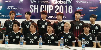 FC Men Korea Yakin Kalahkan Selebritis FC Indonesia