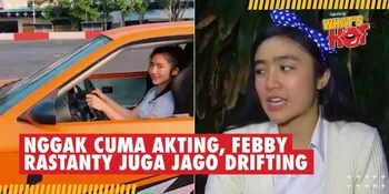 Febby Rastanty Ternyata Jago Drifting, Netizen: Terinspirasi Harris Vriza?