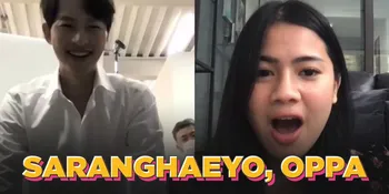 Felicya Angelista Melongo Saat Video Call Song Joong Ki