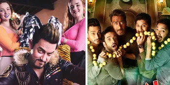 Film Mereka Clash di Bioskop, Aamir Khan dan Ajay Devgan Malah Lakukan Ini