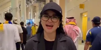 Fitri Carlina Wujudkan Mimpi Nonton Ronaldo Langsung di Jeddah