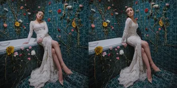 Foto Ala Prewedding, Amanda Manopo &#38; Chris Laurent Pose di Kamar Mandi