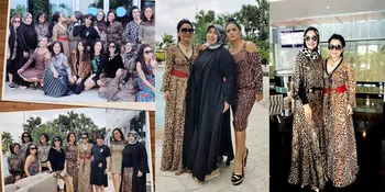 FOTO Auman Cantik Geng Kepompong Saat Arisan di Hotel Mewah