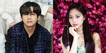 Foto Bareng, V BTS dan Tzuyu TWICE Dianggap Cocok Jadi Kakak Adik Elegan