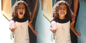 [FOTO] Baru 4 Tahun, North West Sudah Dandan Bak Sosialita