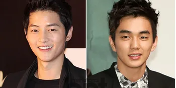[FOTO] Berbaju Militer, Keren Mana Song Joong Ki vs Yoo Seung Ho?
