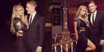 FOTO Bikin Iri! Potret Kemesraan Paris Hilton Dengan Kekasih Baru