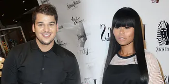 [FOTO] Blac Chyna Jilat Mesra Rob Kardashian di Depan Umum!
