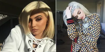 [FOTO] Bosan Blonde, Kylie Jenner Ubah Rambutnya Jadi Rose Gold