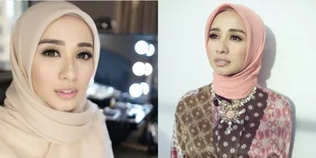 FOTO: Cantik Serba Pink, Gaya Laudya Cynthia Bella Tampil di TV Malaysia