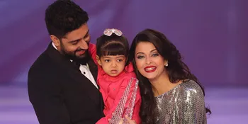 [Foto] Ciuman Mesra Aishwarya Rai dan Aaradhya, Bikin Melting