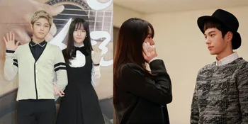 [FOTO] Cuma Latihan, L Infinite Peluk Erat Krystal f(x)