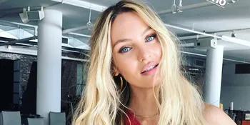 [FOTO] Cute! Candice Swanepoel Ajari Putranya Jalan Saat Piknik