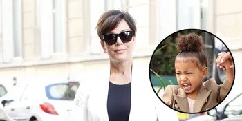 [FOTO] Dapat Kado Ini Dari North West, Kris Jenner Menangis