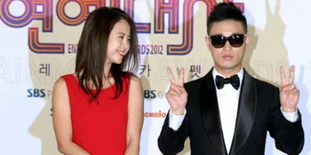 [FOTO] Di Jakarta, Song Ji Hyo Selalu Dekat Dengan Kang Gary
