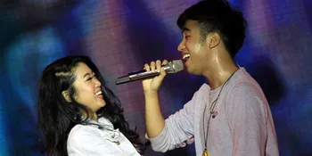 [Foto] Duet Gangnam Style Widy Vierra - Vidi Aldiano