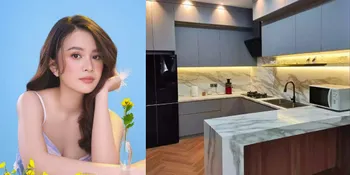 Foto-foto Dapur Rumah Michelle Ziudith yang Unik Dilengkapi Pintu Rahasia, Usung Konsep Minimalis Klasik