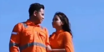 Foto-foto Romantis Prewedding Putri Isnari dengan Abdul Aziz, Pakai Latar Area Tambang