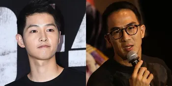 [FOTO] Ganteng, Song Joong Ki Pose Bareng Joe Taslim dan Istri