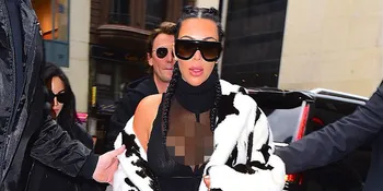 FOTO: Ganti Warna Rambut, Kim Kardashian Beri Kejutan Kanye West!