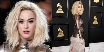 FOTO Gaya Kece Katy Perry, Red Carpet Hingga Panggung Grammy 2017