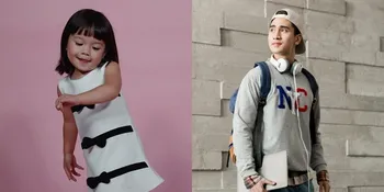 FOTO: Gemas! Gaya Centil Baby Gempi Foto Bareng Verrell Bramasta