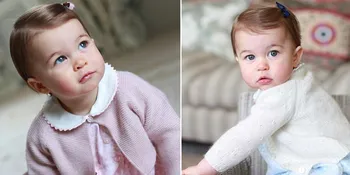 [FOTO] Genap 2 Tahun, Charlotte Putri Kate Middleton Makin Cantik