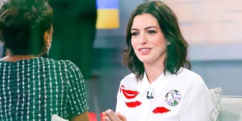FOTO: Hamil Tua, Style Casual Anne Hathaway Malah Nggak Banget